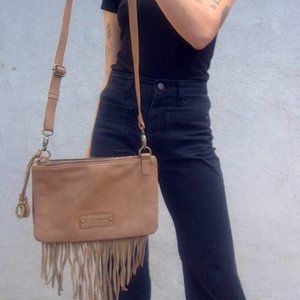 Lucky Brand Fringe Leather Bag